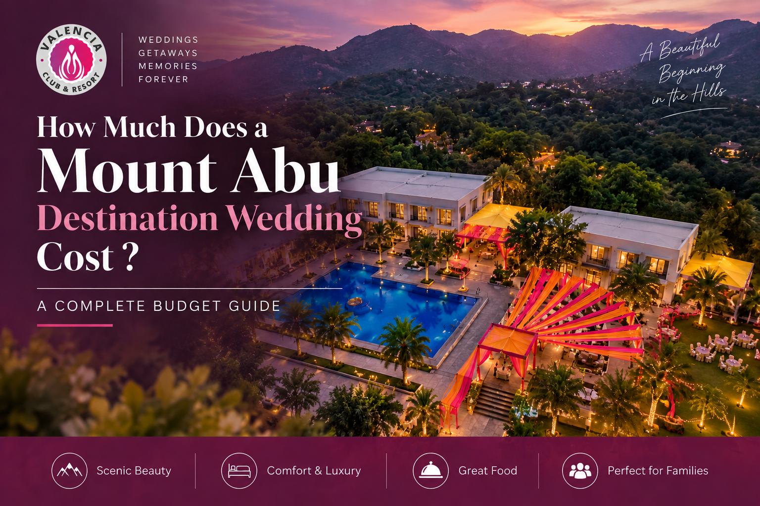Mount Abu destination wedding at Valencia Club & Resort